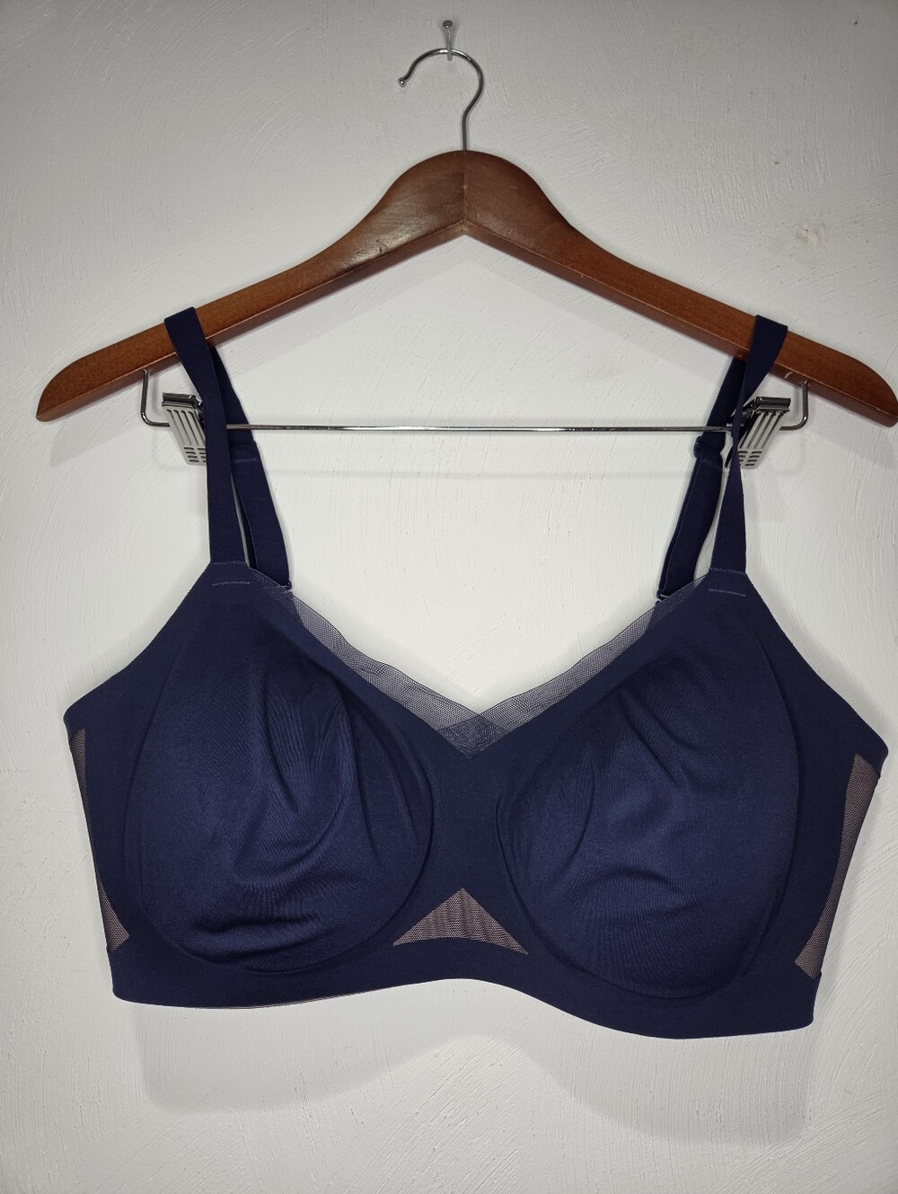 Honey Love CrossOver Bra Navy Blue Size M+ 36/D/DD/E